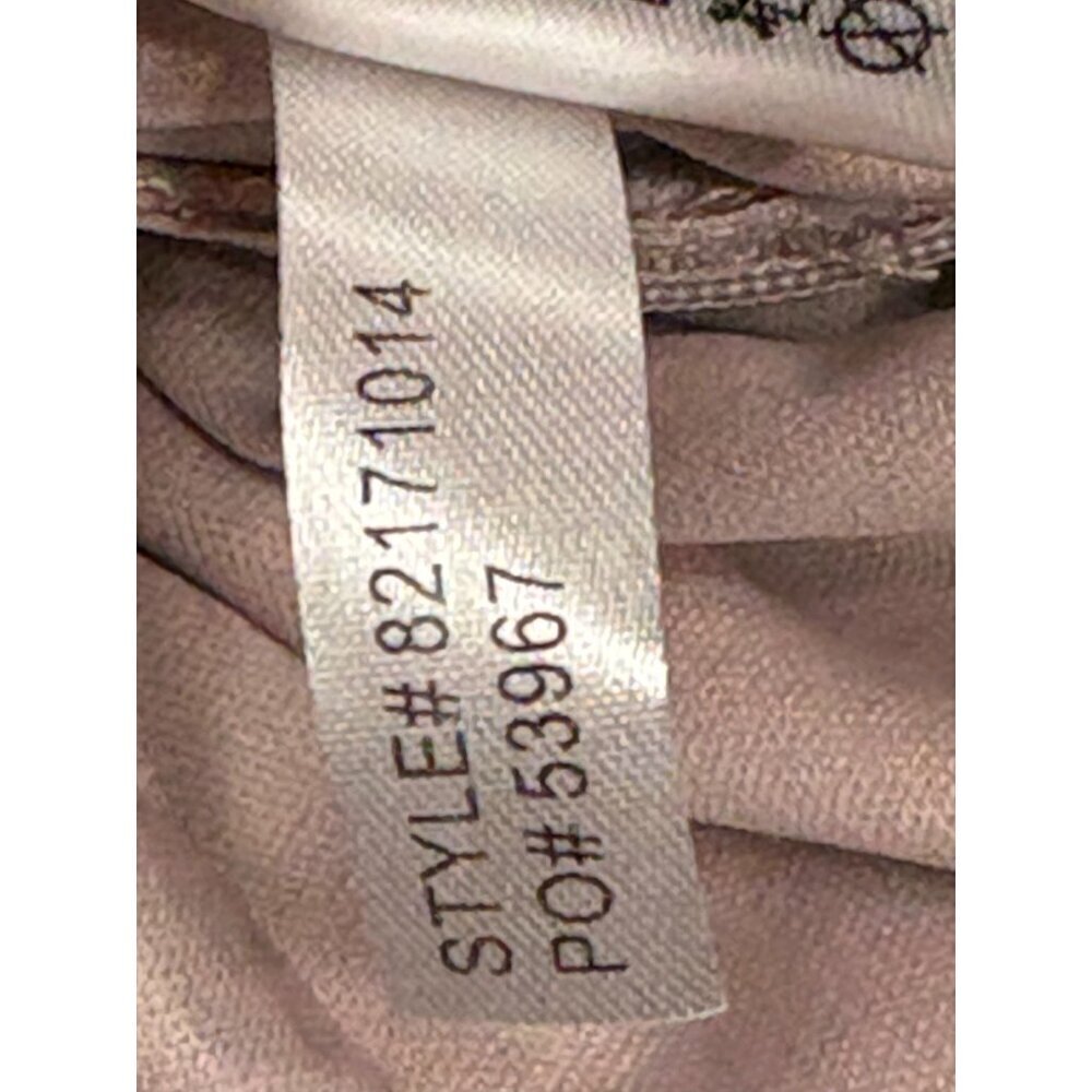 Alex Evenings Size 4 Petite Sequined Embroidered Mauve Maxi Dress Cap Sleeves - Picture 12 of 12